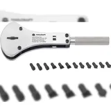 TOOLCRAFT Uhrengehäuseöffner mit silberner Farbe