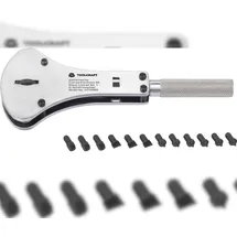 TOOLCRAFT Uhrengehäuseöffner mit silberner Farbe