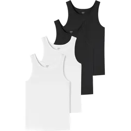 SCHIESSER Unterhemd Uncover 4er Pack