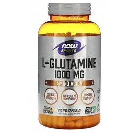 NOW Foods L-Glutamine, 1000 mg 240 Kapseln