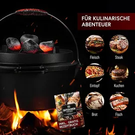 gusskönig Dutch Oven 9 L Gusseisen
