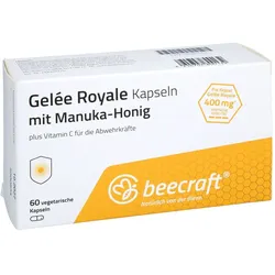 BEECRAFT Gelee Royale Kapseln mit Manuka-Honig