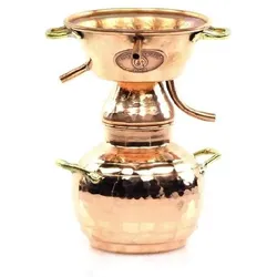 `CopperGarden®` 0,5 Liter ALQUITARA Destille  mit Aromasieb