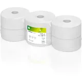 Satino Toilettenpapier Großrolle 2-lagig 6 Stück