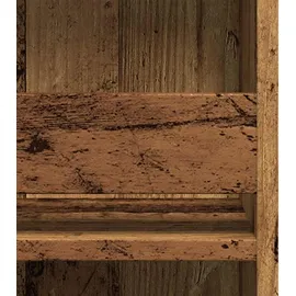 vidaXL Bartisch mit Regal 102 x 50 x 103,5 cm Braun