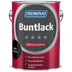 RENOVO Buntlack hochglänzend, schwarz