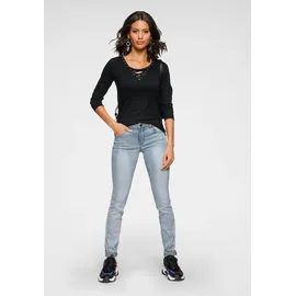 LAURA SCOTT 3/4-Arm-Shirt in schwarz, | Gr.: 34,