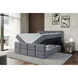 altdecor BOXBETT NOVA-Z - 160 x 200 - H4 - Dunkelgrau