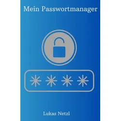 Passwortbuch - Passwortmanager mit ABC Register - Deutsch