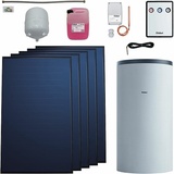 Vaillant Solarthermie-Paket 9.454/3 - 5 Kollektoren VFK 155 V mit Speicher VPS RS 800 B - 12,55 m2 - 0010042394