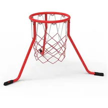 EzyRoller Basketballkorb Outdoor Kinder Basketball Korb Aufsteller Dreibein - Rot
