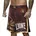 1947 LEONE 1947 MMA-Shorts Unisex-Erwachsene Bordeaux XXL AB790