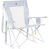 GCI Campingstuhl Comfort Pro Rocker XL Hellblau
