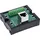 InLine InLine® RJ45 Breakout-Buchse an 9-pol. Schraubklemme, Hutschiene, geschirmt