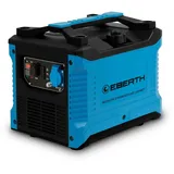 EBERTH 1000 Watt Inverter Stromerzeuger, Notstromaggregat mit 2 PS Benzinmotor, 4-Takt, Stromgenerator mit 1x 230V und 2x USB Anschluss,