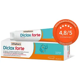 Ratiopharm Diclox forte 20 mg/g Gel 50 g
