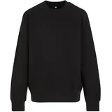 URBAN CLASSICS Light Terry Crew Black 110