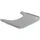 hauck Alpha Wooden Tray Grey, Grau