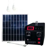 Solarpanel 60W mit Powerpack 300W