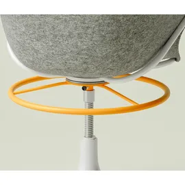 poptop gmbh Drehstuhl POPTOP Kunststoff Weiß