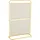 Garden Pleasure Windschutz Divido 80 x 124 cm gelb Metall