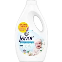 Lenor Waschmittel Sensitiv Baumwollblüte und Tiare, flüssig, 1,25 Liter, Waschladungen 25