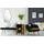 KADIMA DESIGN Wandspiegel Asymmetrisch 40 x 80 cm Schwarz