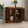 vidaXL Sideboard Räuchereiche 80x34x75 cm Holzwerkstoff