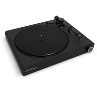 Victrola Stream Onyx Plattenspieler Audio-Plattenspieler mit Riemenantrieb