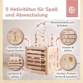 Bieco Motorikwürfel Reh Ella