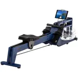 Skandika Wasserrudergerät | Styrke Premium - Bluetooth - 211x54x68cm - bis 180 kg blau, No Size