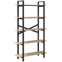 VidaXL Bücherregal 100 x 33,5 x 178 cm Braun