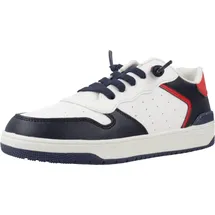 GEOX J45lqb05411 Washiba White / Navy 37