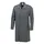 BP 1673-500-53-XLs Unisex-Mantel, 1/1 Ärmel mit verstellbarem Schlitz an der Manschette, 210,00 g/m2 Stoffmischung, dunkelgrau,