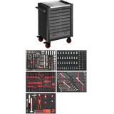 VIGOR Werkstattwagen SeriesL, mit Sortiment, V4560-X, 344-teilig