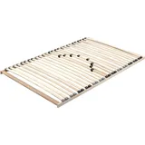 Lattenrost Kassia 200x140x7 Federholzrahmen Schichtholz Natur