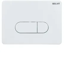 Belvit Berlin Betätigungsplatte für 2-Mengen-Spülung weiß