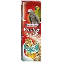 VERSELE LAGA Prestige Sticks Papageien Exotische Früchte 140g - Fläschchen mit exotischen Früchten für große Papageien (Rabatt für Stammkunden 3%)