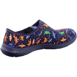 Beck Jungen Dinosaurier Slipper, Dunkelblau, 31 EU