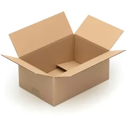 KK Verpackungen 600x Kartons Faltkarton A4 für Warensendung 350 x 240 x 150mm Faltschachteln
