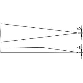 WeTec Präzisions-Mehrzweck-Pinzette 3-SA, Typ PRO