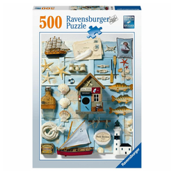 Ravensburger Puzzle Maritimes Flair 500 Teile, Puzzleteile