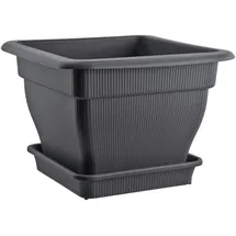 Buri XXL Blumentopf 60 x 60 cm grau
