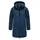 Ragwear NOVISTA Damen Frauen Mantel,Parka,Steppmantel,lange Jacke,Stehkragen,wasserdicht,Blau,M - M