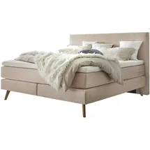 Hasena Boxspringbett »Costa«, beige