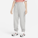 Nike Sportswear Phoenix Fleece Oversize-Trainingshose mit hohem Taillenbund für Damen - Grau, M (EU 40-42)