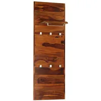 vidaXL Wandgarderobe Akazie 118 x 40 cm Braun