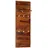 vidaXL Wandgarderobe Akazie 118 x 40 cm Braun