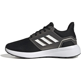 Adidas EQ19 Run Shoes Laufschuhe, Core Black/Cloud White/Silver, 41 1/3 EU - 41 1/3 EU