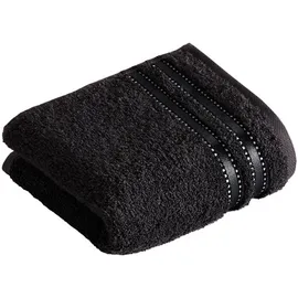 VOSSEN Cult de Luxe Handtuch 50 x 100 cm schwarz 2 St.